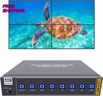 Iseevy 4k60 Hdmi Usb Uhd Video Wall Controller 2x2 1x2 2x1 1x3 3x1 1x4 4x1 Tv. Fixed Price $769.26.