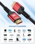 8k Hdmi Arc/earc Cable For Soundbar To Tv 3ft, Earc 2.1 48gbps Ult.... Fixed Price $21.99.