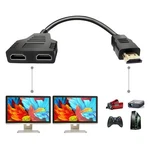 Batu Hdmi Splitter Cable 1 In 2 Out - Male To Dual Female Adapter. Fixed Price $22.97.