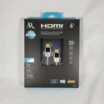 Acoustic Research Argh6 Extreme Gold Series - Hdmi Cable 6ft Factory Sealed. Fixed Price $10.00.