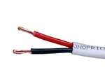 Monoprice Speaker Wire, Cl2 Rated, 2-conductor, 16awg, 100ft, White. Fixed Price $74.67.