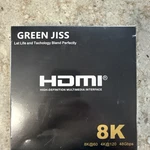 Green Jiss 8k Hdmi 2.1 Cable Ultra High Speed 48gbps New Unopened Box. Fixed Price $6.76.