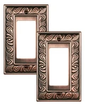 Treewell 2-pack Decorator Outlet Cover Plate, Paisley Pattern Decorative Swit.... Fixed Price $15.32.