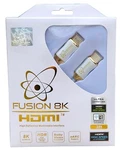 Fusion8k White Hdr Hdmi 2.1 Cable Supports 8k 60hz And 4k 120hz (3 Feet). Fixed Price $14.90.