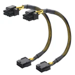 2-pack 8 Pin Eps Cpu Extension Cable - 10 Inches, 8-pin Atx/cpu Power Male. Fixed Price $15.62.