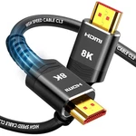 Highwings Long Hdmi Cable 15 Ft, 4k 8k 10k 2.1 Cord Ultra Feet, Black. Fixed Price $24.84.