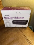 Vintage 2000 Radioshack Stereo Speaker Selector, 3 Way 40-240 Radio Shack. Fixed Price $13.95.