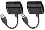 Ps2 Controller To Usb Adapter Converter, 2 Pack Compatible With Ps1/ps2.... Fixed Price $17.99.