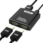 Hdmi Splitter 1 In 2 Out, 4k For Dual Monitors- Copy Source T.... Fixed Price $17.16.