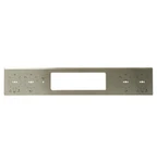 ***new*** Ge Wb07x33621 Stainless Control Panel Overlay Steel. Fixed Price $85.00.