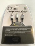 Siig High Quality Component Video Interconnect Cable 1 Meter/ 3.3 Feet. Fixed Price $9.99.