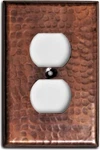 Monarch Abode 17018 Single Switch Copper Hand Hammered 1 Gang, Pure. Fixed Price $23.23.