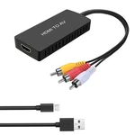 Hdmi To Av Converter Video Audio Adapter Supports Pal/ntsc Compatible.... Fixed Price $23.14.
