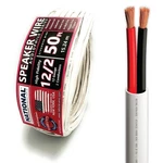 National Wire&cable - 12/2 Audiophile Speaker 50 Ft, 12-gauge 2 Conductors. Fixed Price $81.83.
