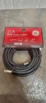 Ge Rg6 Coax Cable 15 Foot For Tv Dvd Receiver Satellite Dvr. Fixed Price $8.00.