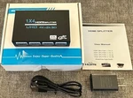 Hdmi Splitter 1 In 4 Out 1x4 Multiport Audio Video Distributor Box. Fixed Price $26.99.