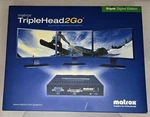 Matrox Triple Head 2 Go Graphics Expansion Module T2g-d3d-if Digital Edition. Fixed Price $88.98.