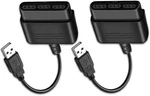 Ps2 Controller To Usb Adapter Converter, 2 Pack Compatible With Ps1/ps2.... Fixed Price $16.91.