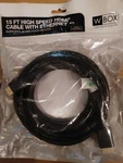 W Box Technologies 0e-hdmi15 15 Ft High Speed Hdmi Cable With Ethernet New. Fixed Price $15.00.