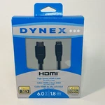 Dynex 6' High Speed Hdmi Cable Micro To Dx-6hdac Sealed Nib. Fixed Price $5.99.