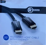 New Radio Shack 20ft High Speed Hdmi Cable W/ Internet 24k Gold Plated 4k 3d 15. Fixed Price $12.99.