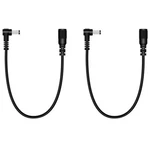 Fancasee 2 Pack 5.5mm X 2.1mm Dc Power Extension Cable 2.1mm, Black. Fixed Price $15.75.