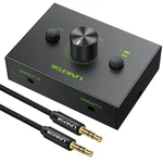 Linkfor 2 Ports 3.5mm Stereo Audio Selector Box With Cable Suppor.... Fixed Price $44.52.