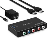 Portta Component To Hdmi Converter With Cable, Rgb 5 Rca Ypbpr Video Con. Fixed Price $31.18.
