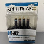 Solutions Premium Quality 20 Ft Stereo Cable Sl320r Gold Plated. Fixed Price $12.95.