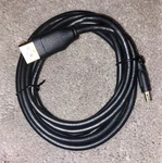 Amazonbasics Thunderbolt Mini Display Port To Cable 6ft. Fixed Price $14.99.