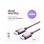 Dealworthy Hdmi High Speed Cable With Ethernet - 15 Ft. Fixed Price $10.95.