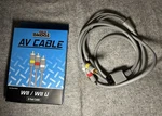 Wii & U Av Cable - Audio Video Tv Connector Cord Old Skool Os-7814. Fixed Price $8.99.