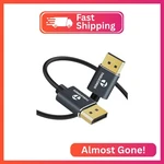 Thsucords 6.6ft Displayport Cable, Certified Ultra Slim & Thin 8k 4k Dp Cable Su. Fixed Price $12.17.