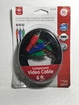 Ge Component Video Cable 6ft. Model: 73296 Rgb New. Fixed Price $6.00.