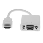 Rocstor Y10c119-w1 Ac Hdmi Male To Vga Female Converstor Adapter White Retail. Fixed Price $20.60.