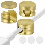 Keep Phone Chargers Organized - 3 Pack Gold Cord Clips. Fixed Price $20.00.
