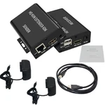 Hdmi Kvm Extender Over Cat5/6 Ethernet Cable To 60m 1080p Usb Rj45 Lan. Fixed Price $44.17.