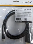 Rocstor Y10c196-b1 Mini Displayport To Hdmi Cable 6 Ft/1.8m. Fixed Price $18.00.
