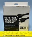 Wbox Technology 0e-hdmi35 35' High Speed Hdmi Cable With Ethernet. Fixed Price $54.99.