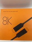 Aieloar Optical Fiber Hdmi Cable 50ft / 15m For Ps4 8k Tv. Fixed Price $33.00.