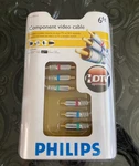 Philips Swv3505w/17 Video Cable Component Rca (m) 6 Ft. Fixed Price $14.98.