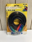 New Philips Component Video Cable 6 Foot 3 Vid Red Blue Green Fast Shipping. Fixed Price $15.00.