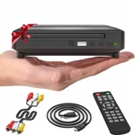 Ceihoit Mini Hd Dvd Player, Cd Players For Home, Small, Black. Fixed Price $49.16.