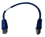 Evnsl21e-0001, Black Box, Sanoxy Network Cable, Cat5e, Rj45 Plugs, 1ft, Lot Of 3. Fixed Price $7.84.
