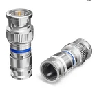 The Cimple Co Bnc Compression Connector For Rg6 Coaxial Cable - Pack Of 100 So. Fixed Price $109.99.