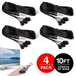 Ir Emitter Triple Mini Stick On Infrared Blink Eye Cable - Lot Of 4. Fixed Price $21.69.