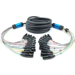 Professional 12 Channel Male To Female Multicore Xlr Audio Snake Cable. Fixed Price $242.87.