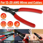Wire Stripper Electrician's Terminal Crimp Pliers Crimping Tool W/ Cutter. Fixed Price $10.88.
