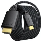 Usb C To Hdmi Cable 10ft Long, Audio&video Sync 4k 30hz 1080p 120hz Type .... Fixed Price $22.41.