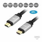 Siig Ultra High Speed Hdmi Cable - 4ft (cb-h20y11-s1). Fixed Price $10.99.